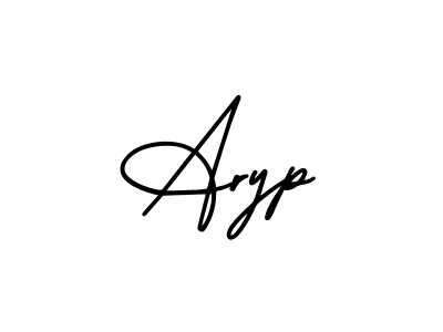 Design your own signature with our free online signature maker. With this signature software, you can create a handwritten (AmerikaSignatureDemo-Regular) signature for name Aryp. Aryp signature style 3 images and pictures png