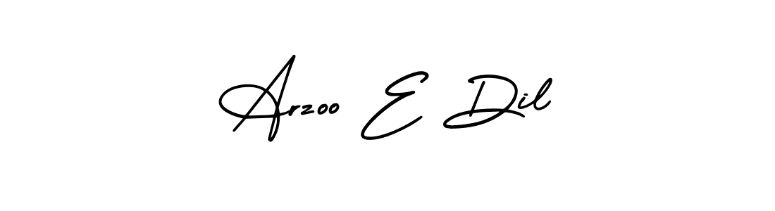 It looks lik you need a new signature style for name Arzoo E Dil. Design unique handwritten (AmerikaSignatureDemo-Regular) signature with our free signature maker in just a few clicks. Arzoo E Dil signature style 3 images and pictures png