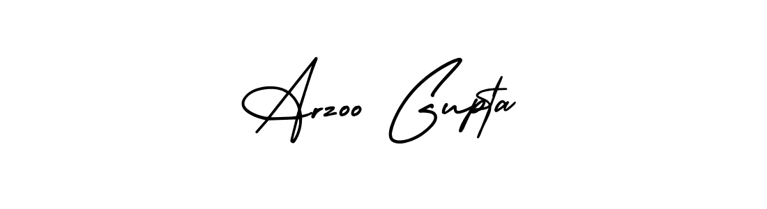 Make a beautiful signature design for name Arzoo Gupta. With this signature (AmerikaSignatureDemo-Regular) style, you can create a handwritten signature for free. Arzoo Gupta signature style 3 images and pictures png