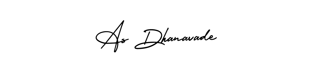 Here are the top 10 professional signature styles for the name As Dhanavade. These are the best autograph styles you can use for your name. As Dhanavade signature style 3 images and pictures png