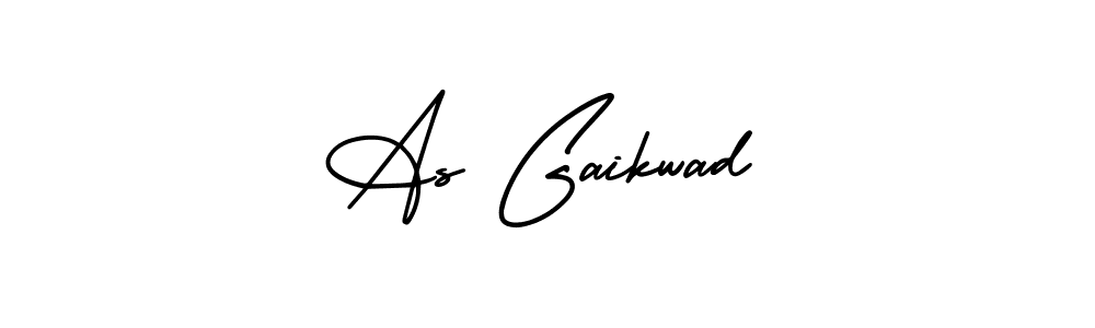 How to Draw As Gaikwad signature style? AmerikaSignatureDemo-Regular is a latest design signature styles for name As Gaikwad. As Gaikwad signature style 3 images and pictures png