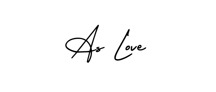 Make a beautiful signature design for name As Love. Use this online signature maker to create a handwritten signature for free. As Love signature style 3 images and pictures png