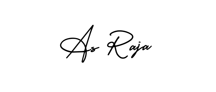 How to Draw As Raja signature style? AmerikaSignatureDemo-Regular is a latest design signature styles for name As Raja. As Raja signature style 3 images and pictures png