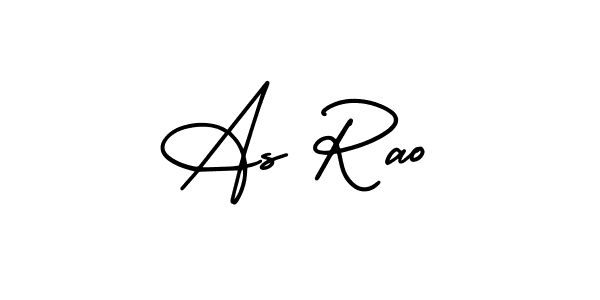 Check out images of Autograph of As Rao name. Actor As Rao Signature Style. AmerikaSignatureDemo-Regular is a professional sign style online. As Rao signature style 3 images and pictures png