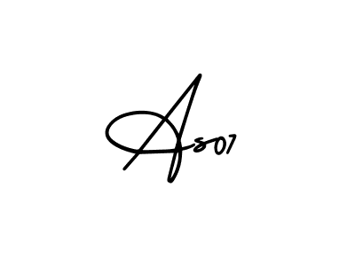 Also we have As07 name is the best signature style. Create professional handwritten signature collection using AmerikaSignatureDemo-Regular autograph style. As07 signature style 3 images and pictures png
