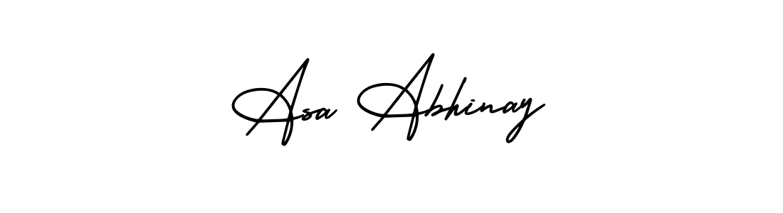 Best and Professional Signature Style for Asa Abhinay. AmerikaSignatureDemo-Regular Best Signature Style Collection. Asa Abhinay signature style 3 images and pictures png