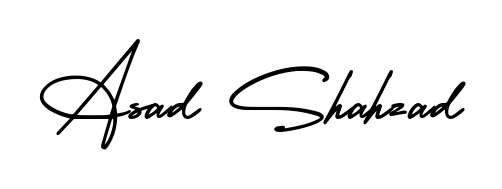 Make a short Asad Shahzad signature style. Manage your documents anywhere anytime using AmerikaSignatureDemo-Regular. Create and add eSignatures, submit forms, share and send files easily. Asad Shahzad signature style 3 images and pictures png