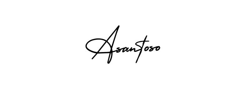 Also You can easily find your signature by using the search form. We will create Asantoso name handwritten signature images for you free of cost using AmerikaSignatureDemo-Regular sign style. Asantoso signature style 3 images and pictures png
