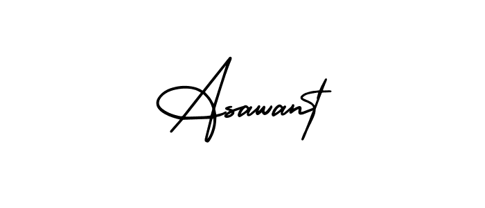 AmerikaSignatureDemo-Regular is a professional signature style that is perfect for those who want to add a touch of class to their signature. It is also a great choice for those who want to make their signature more unique. Get Asawant name to fancy signature for free. Asawant signature style 3 images and pictures png