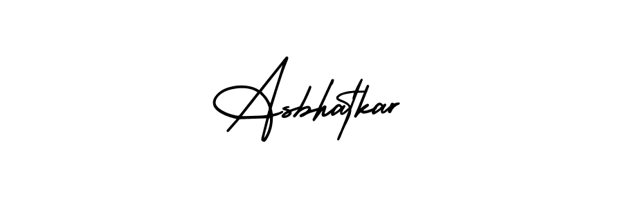 Best and Professional Signature Style for Asbhatkar. AmerikaSignatureDemo-Regular Best Signature Style Collection. Asbhatkar signature style 3 images and pictures png