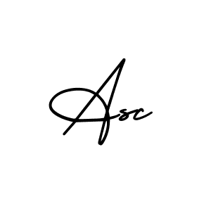 Create a beautiful signature design for name Asc. With this signature (AmerikaSignatureDemo-Regular) fonts, you can make a handwritten signature for free. Asc signature style 3 images and pictures png