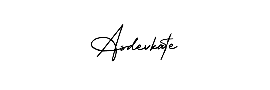 It looks lik you need a new signature style for name Asdevkate. Design unique handwritten (AmerikaSignatureDemo-Regular) signature with our free signature maker in just a few clicks. Asdevkate signature style 3 images and pictures png