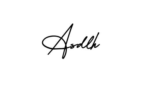 How to make Asdlh signature? AmerikaSignatureDemo-Regular is a professional autograph style. Create handwritten signature for Asdlh name. Asdlh signature style 3 images and pictures png