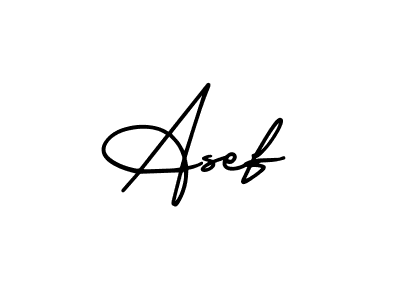 Asef stylish signature style. Best Handwritten Sign (AmerikaSignatureDemo-Regular) for my name. Handwritten Signature Collection Ideas for my name Asef. Asef signature style 3 images and pictures png