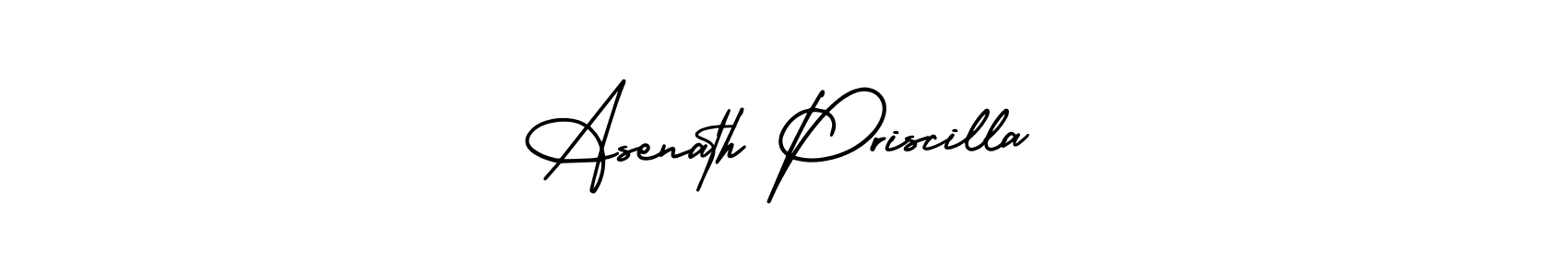 if you are searching for the best signature style for your name Asenath Priscilla. so please give up your signature search. here we have designed multiple signature styles  using AmerikaSignatureDemo-Regular. Asenath Priscilla signature style 3 images and pictures png