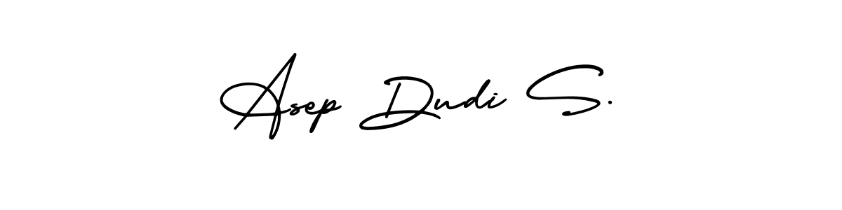 See photos of Asep Dudi S. official signature by Spectra . Check more albums & portfolios. Read reviews & check more about AmerikaSignatureDemo-Regular font. Asep Dudi S. signature style 3 images and pictures png