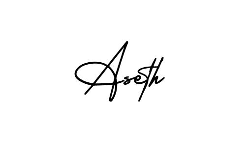 Check out images of Autograph of Aseth name. Actor Aseth Signature Style. AmerikaSignatureDemo-Regular is a professional sign style online. Aseth signature style 3 images and pictures png