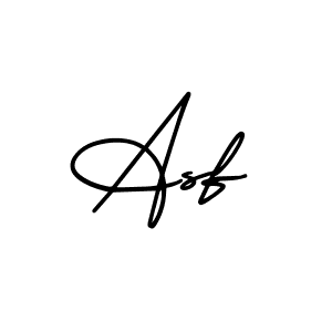 Make a beautiful signature design for name Asf. With this signature (AmerikaSignatureDemo-Regular) style, you can create a handwritten signature for free. Asf signature style 3 images and pictures png