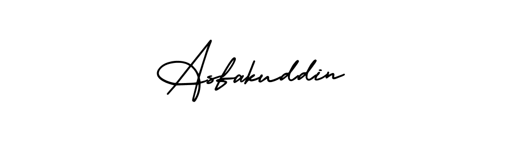 How to make Asfakuddin signature? AmerikaSignatureDemo-Regular is a professional autograph style. Create handwritten signature for Asfakuddin name. Asfakuddin signature style 3 images and pictures png
