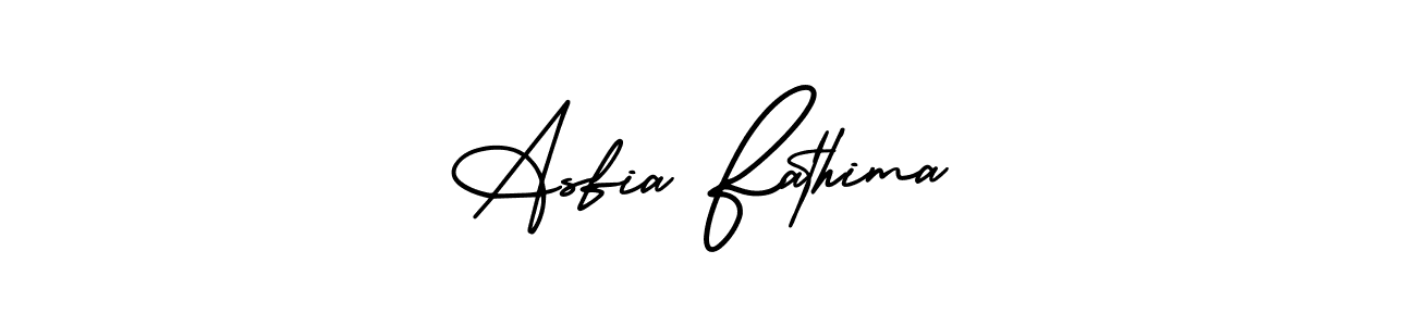 How to make Asfia Fathima signature? AmerikaSignatureDemo-Regular is a professional autograph style. Create handwritten signature for Asfia Fathima name. Asfia Fathima signature style 3 images and pictures png