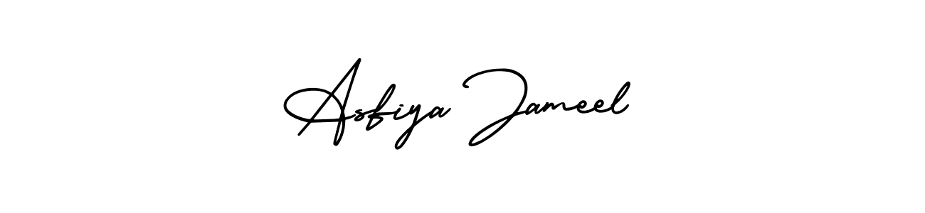 You can use this online signature creator to create a handwritten signature for the name Asfiya Jameel. This is the best online autograph maker. Asfiya Jameel signature style 3 images and pictures png