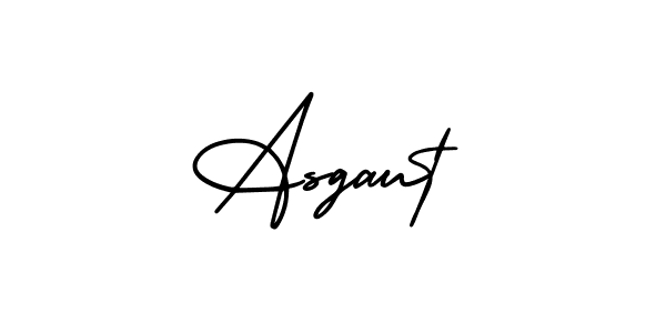 AmerikaSignatureDemo-Regular is a professional signature style that is perfect for those who want to add a touch of class to their signature. It is also a great choice for those who want to make their signature more unique. Get Asgaut name to fancy signature for free. Asgaut signature style 3 images and pictures png