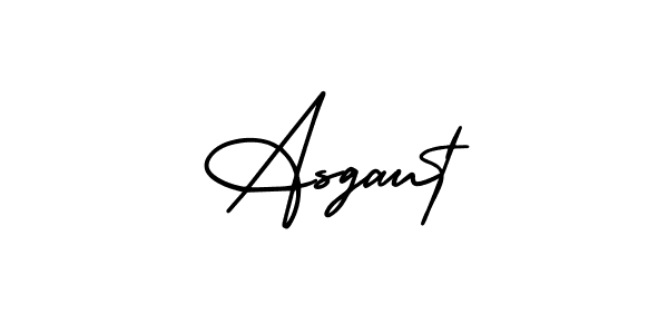 AmerikaSignatureDemo-Regular is a professional signature style that is perfect for those who want to add a touch of class to their signature. It is also a great choice for those who want to make their signature more unique. Get Asgaut name to fancy signature for free. Asgaut signature style 3 images and pictures png