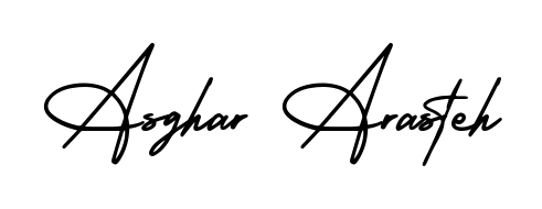 Best and Professional Signature Style for Asghar Arasteh. AmerikaSignatureDemo-Regular Best Signature Style Collection. Asghar Arasteh signature style 3 images and pictures png