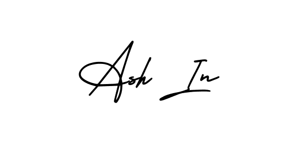 Check out images of Autograph of Ash In name. Actor Ash In Signature Style. AmerikaSignatureDemo-Regular is a professional sign style online. Ash In signature style 3 images and pictures png
