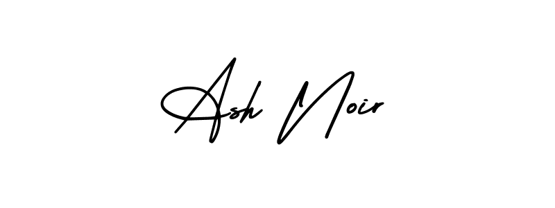 Use a signature maker to create a handwritten signature online. With this signature software, you can design (AmerikaSignatureDemo-Regular) your own signature for name Ash Noir. Ash Noir signature style 3 images and pictures png