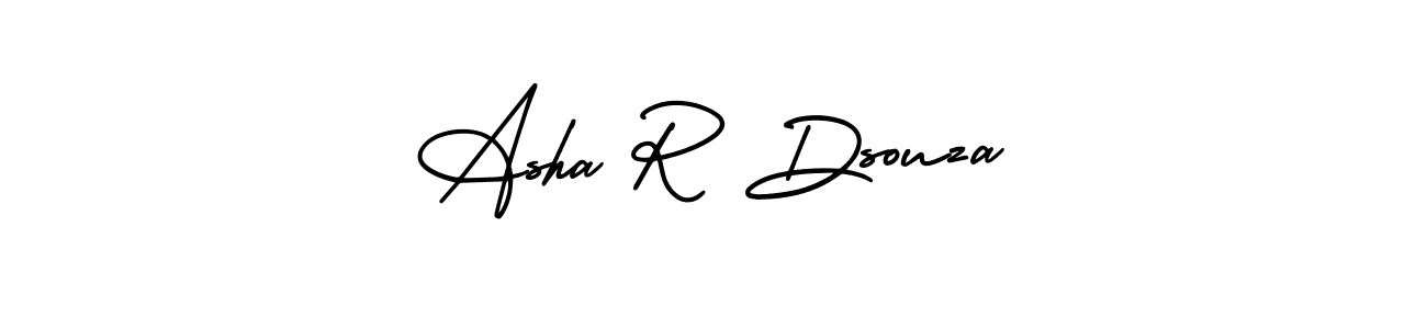 Make a beautiful signature design for name Asha R Dsouza. Use this online signature maker to create a handwritten signature for free. Asha R Dsouza signature style 3 images and pictures png