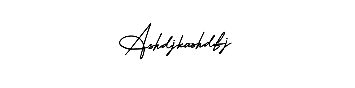 Design your own signature with our free online signature maker. With this signature software, you can create a handwritten (AmerikaSignatureDemo-Regular) signature for name Ashdjkashdfj. Ashdjkashdfj signature style 3 images and pictures png