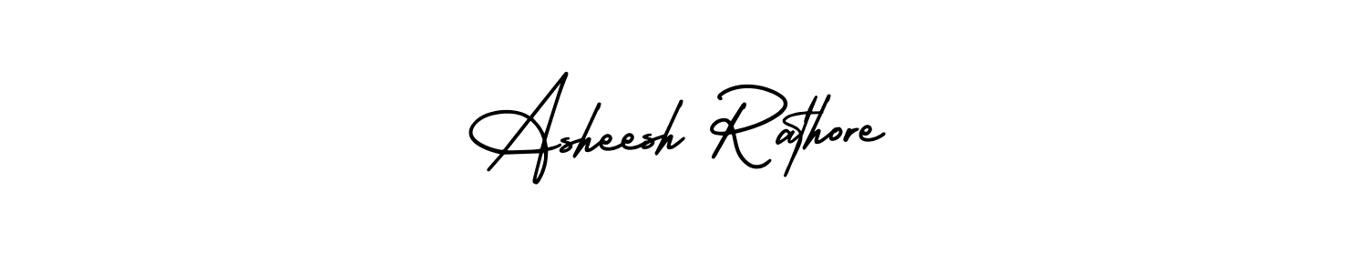 Create a beautiful signature design for name Asheesh Rathore. With this signature (AmerikaSignatureDemo-Regular) fonts, you can make a handwritten signature for free. Asheesh Rathore signature style 3 images and pictures png