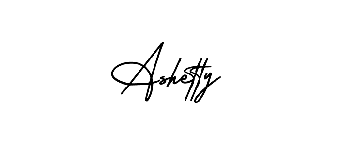 Design your own signature with our free online signature maker. With this signature software, you can create a handwritten (AmerikaSignatureDemo-Regular) signature for name Ashetty. Ashetty signature style 3 images and pictures png