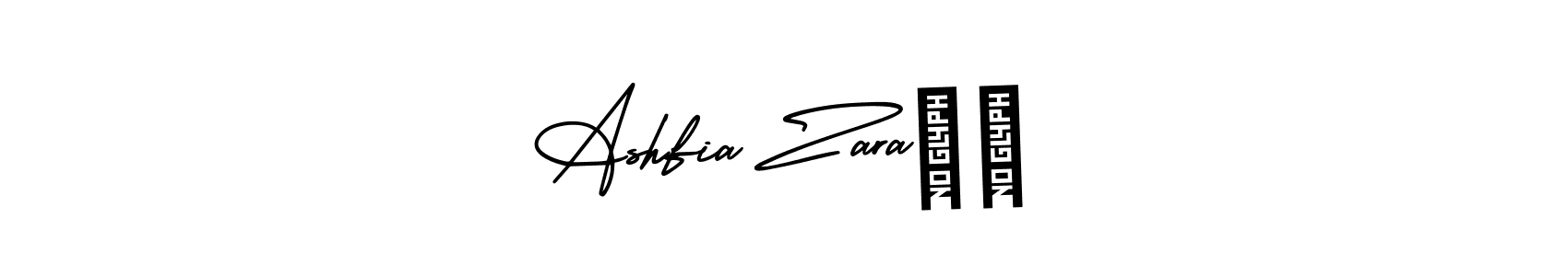 Make a beautiful signature design for name Ashfia Zara❤️. Use this online signature maker to create a handwritten signature for free. Ashfia Zara❤️ signature style 3 images and pictures png