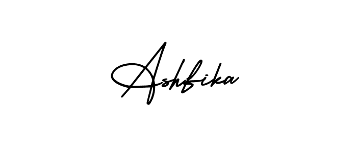 Create a beautiful signature design for name Ashfika. With this signature (AmerikaSignatureDemo-Regular) fonts, you can make a handwritten signature for free. Ashfika signature style 3 images and pictures png