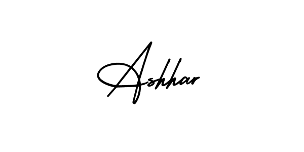 Also we have Ashhar name is the best signature style. Create professional handwritten signature collection using AmerikaSignatureDemo-Regular autograph style. Ashhar signature style 3 images and pictures png