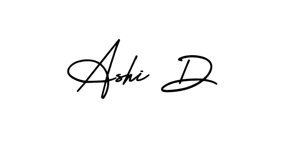 Also we have Ashi D name is the best signature style. Create professional handwritten signature collection using AmerikaSignatureDemo-Regular autograph style. Ashi D signature style 3 images and pictures png