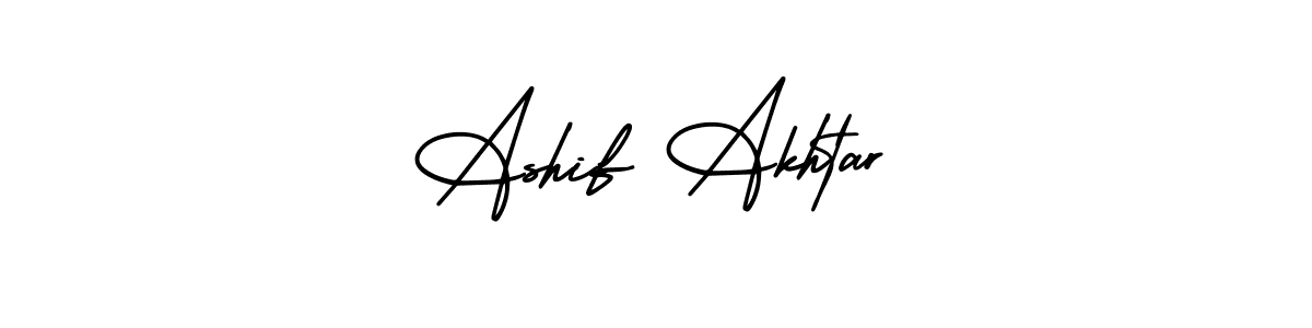 Create a beautiful signature design for name Ashif Akhtar. With this signature (AmerikaSignatureDemo-Regular) fonts, you can make a handwritten signature for free. Ashif Akhtar signature style 3 images and pictures png