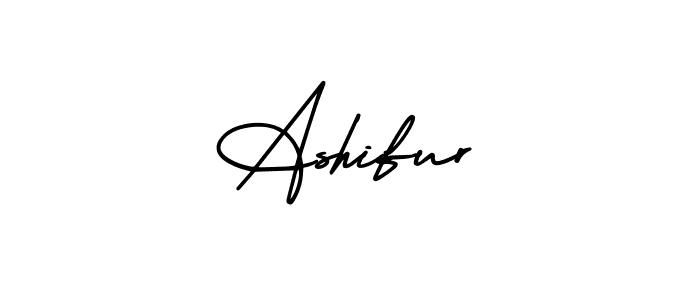 Create a beautiful signature design for name Ashifur. With this signature (AmerikaSignatureDemo-Regular) fonts, you can make a handwritten signature for free. Ashifur signature style 3 images and pictures png