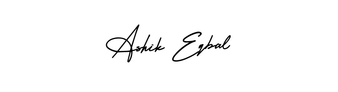 AmerikaSignatureDemo-Regular is a professional signature style that is perfect for those who want to add a touch of class to their signature. It is also a great choice for those who want to make their signature more unique. Get Ashik Eqbal name to fancy signature for free. Ashik Eqbal signature style 3 images and pictures png