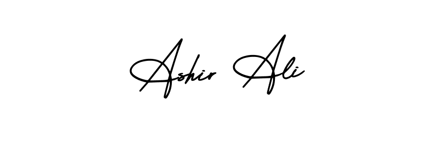 Best and Professional Signature Style for Ashir Ali. AmerikaSignatureDemo-Regular Best Signature Style Collection. Ashir Ali signature style 3 images and pictures png
