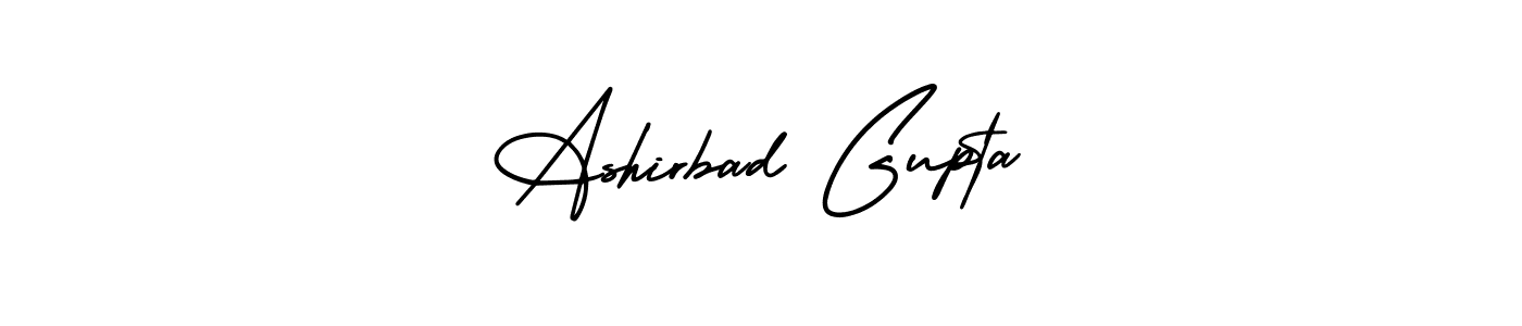 How to make Ashirbad Gupta signature? AmerikaSignatureDemo-Regular is a professional autograph style. Create handwritten signature for Ashirbad Gupta name. Ashirbad Gupta signature style 3 images and pictures png