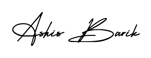 If you are searching for the best signature style for your name Ashis Barik, here we have designed multiple signature styles using AmerikaSignatureDemo-Regular. Ashis Barik signature style 3 images and pictures png