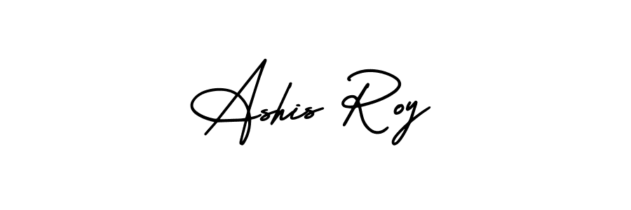 Design your own signature with our free online signature maker. With this signature software, you can create a handwritten (AmerikaSignatureDemo-Regular) signature for name Ashis Roy. Ashis Roy signature style 3 images and pictures png