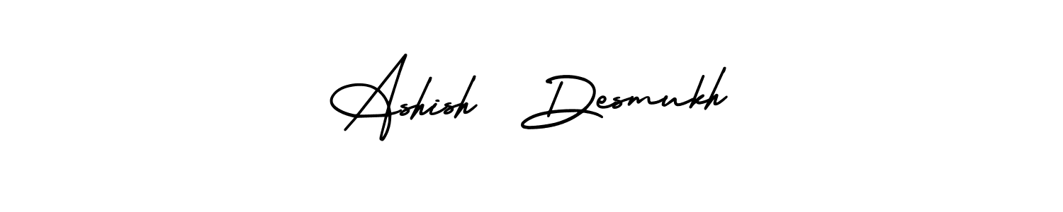 Make a beautiful signature design for name Ashish  Desmukh. Use this online signature maker to create a handwritten signature for free. Ashish  Desmukh signature style 3 images and pictures png
