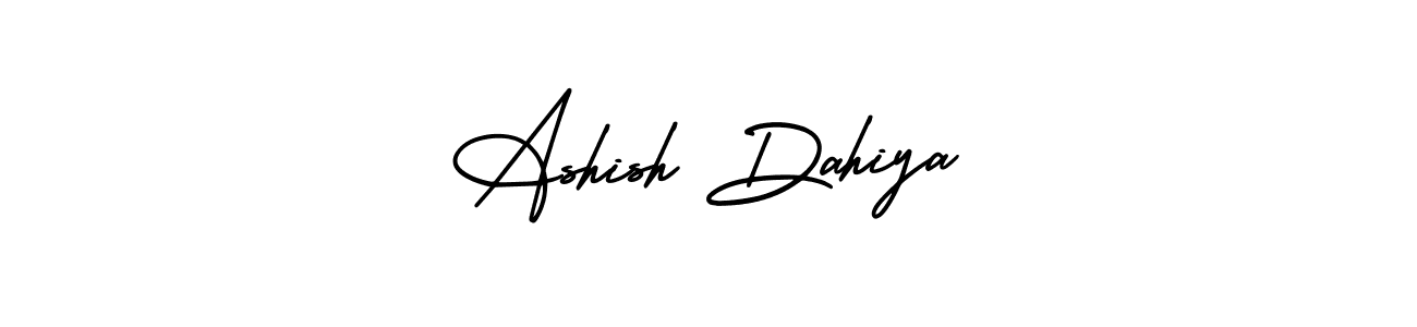 Use a signature maker to create a handwritten signature online. With this signature software, you can design (AmerikaSignatureDemo-Regular) your own signature for name Ashish Dahiya. Ashish Dahiya signature style 3 images and pictures png