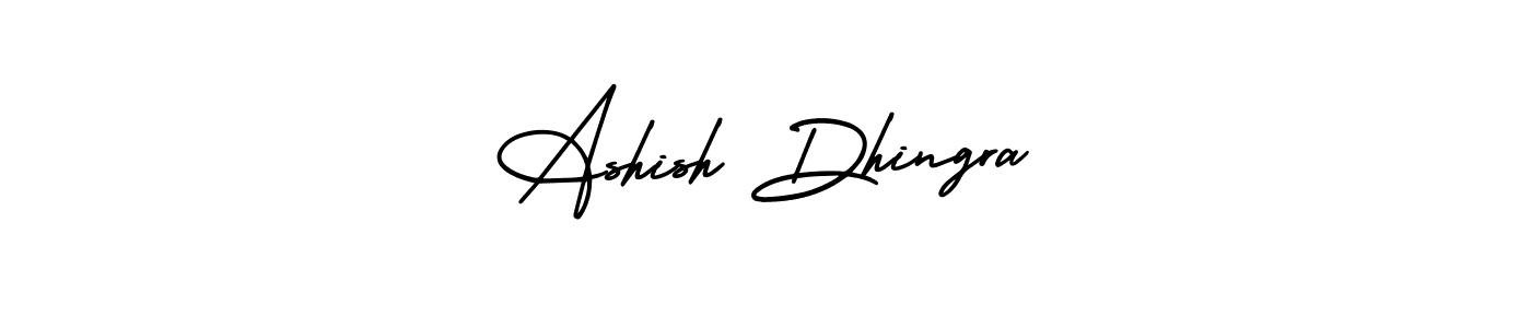 Use a signature maker to create a handwritten signature online. With this signature software, you can design (AmerikaSignatureDemo-Regular) your own signature for name Ashish Dhingra. Ashish Dhingra signature style 3 images and pictures png