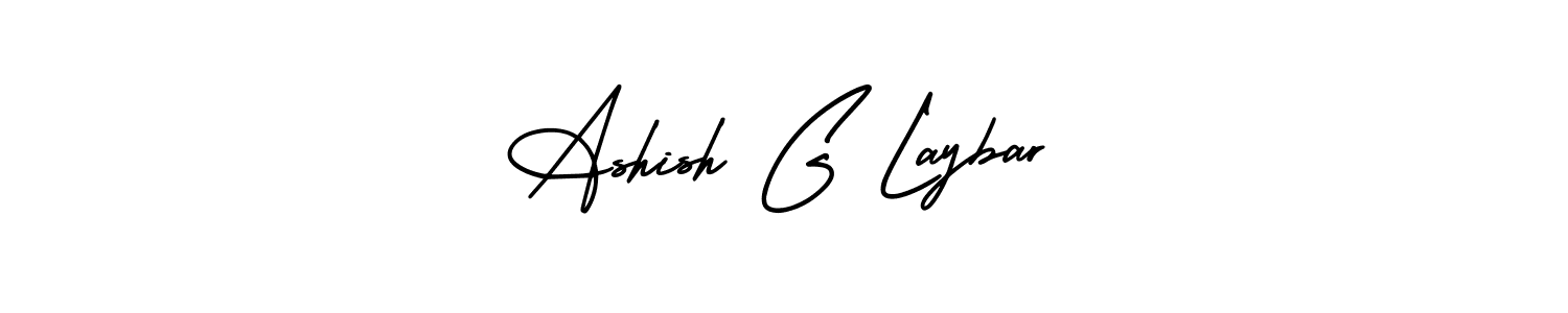 Also You can easily find your signature by using the search form. We will create Ashish G Laybar name handwritten signature images for you free of cost using AmerikaSignatureDemo-Regular sign style. Ashish G Laybar signature style 3 images and pictures png