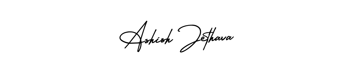 How to Draw Ashish Jethava signature style? AmerikaSignatureDemo-Regular is a latest design signature styles for name Ashish Jethava. Ashish Jethava signature style 3 images and pictures png